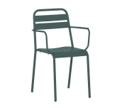 МЕТАЛЕН ГРАДИНСКИ СТОЛ ZAMFARA ТЪМНОЗЕЛЕН