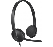 Слушалки с микрофон Logitech H340