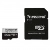 Transcend 512GB microSD w/ adapter UHS-I U3, High Endurance