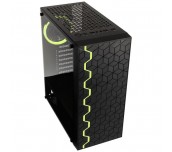 Кутия Kolink Inspire К8 АRGB TG, Mid-tower, Черна