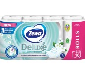 ТОАЛЕТНА ХАРТИЯ ZEWA DELUXE JASMIN BLOSSOM 16БР 3ПЛ