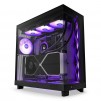 Кутия NZXT H6 Flow RGB Matte Black - Middle Tower