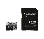 Transcend 256GB micro SD w/ adapter UHS-I U3 A2 Ultra Performance