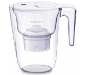 ФИЛТРИРАЩА КАНА PHILIPS AWP2933WHT 2.6л.ТАЙМЕР 3 ФИЛТЪРА