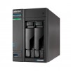 Asustor Lockerstor AS6702T, 2 Bay NAS, Intel Jasper Lake 4C 2.0 GHz, 4GB DDR4 SODIMM, M.2 NVMe x4 slots (Diskless), USB 2.0, USB 3.2 Gen 2x2, Dual 5GbE Ports, WOW (Wake on WAN), AES-NI hardware encryp