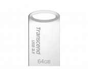 Transcend 64GB JETFLASH 710, USB 3.1, Silver Plating