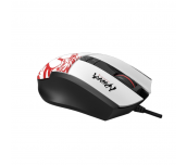 Геймърска мишка A4tech bloody L65 Max, Жична, 12000 cpi, Naraka,Черен/Бял