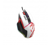 Геймърска мишка A4tech bloody W95 Max, Жична, 12000 cpi, Naraka,Черен/Бял