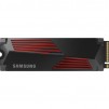 Samsung SSD 990 PRO 1TB Heatsink PCIe 4.0 NVMe 2.0 M.2 V-NAND 3-bit MLC, 256-bit Encryption, Read 7450 MB/s Write 6900 MB/s