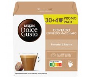 КАФЕ КАПСУЛИ NESCAFE DOLCE GUSTO CORTADO ESPRESSO MACCHIATO ПРОМО ПАКЕТ 30+4 БР