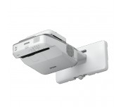 Epson EB-685W, 3LCD, Ultra short, WXGA (1280 x 800), 16:10, 3,500 lumen, 14,000 : 1, HDMI (3x), Ethernet, Wireless LAN (optional), VGA, 5.7 kg, Wall mounting bracket, 36 months