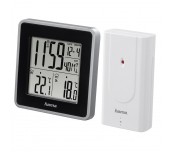 МЕТЕОСТАНЦИЯ ЕЛЕКТРОННА HAMA EWS INTRO СРЕБРИСТ