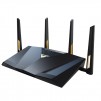 Asus Gaming Wireless Router, RT-BE88U, BE7200, Dual-Band, Quad-Core 2.6GHz CPU, 256MB/2GB Flash/RAM, 4K-QAM, MLO, 10G dual-port, SFP+, 2.5G quad-port, AiProtection Pro, Adaptive QoS, VPN Fusion, Insta
