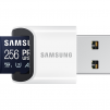 Карта памет Samsung PRO Ultimate, microSDXC, UHS-I, 256GB, Адаптер, USB четец