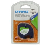 ЛЕНТА DYMO ЗА LETRA TAG PVC 12/4ММ БЯЛ