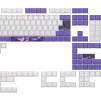 Капачки за механична клавиатура Dark Project - Violet Horizons PBT - ANSI & ISO