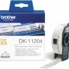 Brother DK-11204 Multi Purpose Labels, 17mmx54mm, 400 labels per roll, Black on White