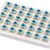 Суичове за механична клавиатура Keychron Cherry MX, Blue, RGB, Switch Set 35 броя