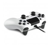 Жичен геймпад Spartan Gear Hoplite за PC и PS4, Бял
