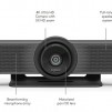 Видеоконферентна камера LOGITECH MeetUp, 4K Ultra HD video, USB3.0