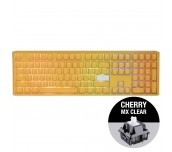 Геймърскa механична клавиатура Ducky One 3 Yellow Full-Size, Cherry MX Clear