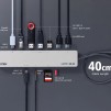 ATEN Докинг 11-in-1 USB-C Multiport Dock + Power Pass-Through, 2 x HDMI, LAN,3.5mm, USB-C, SD Card , microSD, 3 x USB 3.2