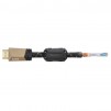 Кабел HAMA Premium, HDMI мъжко - HDMI мъжко, 1.5 м, Ферит, Позлатени конектори