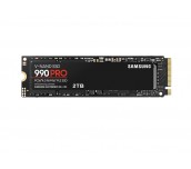 Samsung SSD 990 PRO 2TB PCIe 4.0 NVMe 2.0 M.2 V-NAND 3-bit MLC, 256-bit Encryption, Read 7450 MB/s Write 6900 MB/s