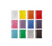 ПАПКА PVC С ПЕРФОРАЦИЯ А4 SPREE BUSINESS СИВ