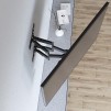 Стенна стойка за OLED TV, 229 см (90
