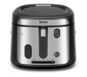 Tefal FF2588E0 Filtra Vision+, black, 1.2Kg / 2.1L, 1900W, timer, fix bowl, washable (lid, basket), adj. thermostat, on/off