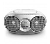 CD ПЛЕЪР PHILIPS AZ215S FM СРЕБРИСТ