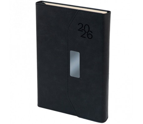 БЕЛЕЖНИК С ДАТИ МАГНИТЕН КАПАК 14.5Х21 168Л ЧЕРЕН