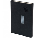 БЕЛЕЖНИК С ДАТИ МАГНИТЕН КАПАК 14.5Х21 168Л ЧЕРЕН