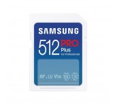 Samsung 512GB SD Card PRO Plus, UHS-I, Class10, Read 180MB/s - Write 130MB/s