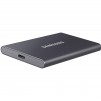 Външен SSD Samsung T7 Titan Grey SSD 2000GB USB-C, Сив