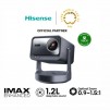 Hisense C2 Ultra Smart mini  Laser Projector, 4K Ultra HD 3840x2160, 2000:1, 3000 lum, 60 Hz, Optical Zoom& Digital Zoom,Dolby Vision, IMAX enhanced,Dolby Vision, HDR10+, HDR10, HLG, 2*10W+20W Subwoof