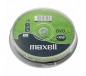 DVD+RW MAXELL, 4,7 GB, 4x, 10 бр.