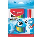ФЛУМАСТЕРИ MAPED COLORPEPS ОКЕАН 10 ЦВЯТА