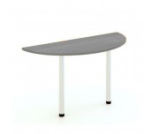 ПОСЕТИТЕЛСКИ МОДУЛ С 2 КРАКА COMFORT 136/60 СИВ