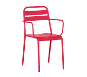 МЕТАЛЕН ГРАДИНСКИ СТОЛ ZAMFARA ЧЕРВЕН