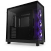 Кутия NZXT H6 Flow RGB Matte Black - Middle Tower