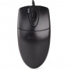A4tech OP 620DS Оптична мишка, безшумен клик, USB черна