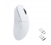 Геймърска Безжична мишка Keychron M3 Mini 1000Hz, Matte White