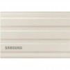 Samsung Portable NVME SSD T7 Shield 1TB , USB 3.2 Gen2, Rugged, IP65, Read 1050 MB/s Write 1000 MB/s, Beige