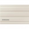 Samsung Portable NVME SSD T7 Shield 1TB , USB 3.2 Gen2, Rugged, IP65, Read 1050 MB/s Write 1000 MB/s, Beige