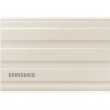 Samsung Portable NVME SSD T7 Shield 2TB , USB 3.2 Gen2, Rugged, IP65, Read 1050 MB/s Write 1000 MB/s, Beige