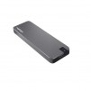 Natec External SSD Enclosure Rhino M.2 NVME USB-C 3.1 GEN 2 Aluminium