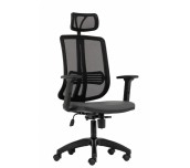 СТОЛ ДИРЕКТОРСКИ HELIOS 1 ЕКО КОЖА ЧЕРЕН