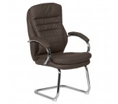 ПОСЕТИТЕЛСКИ СТОЛ 6154 ХРОМ КАФЯВ